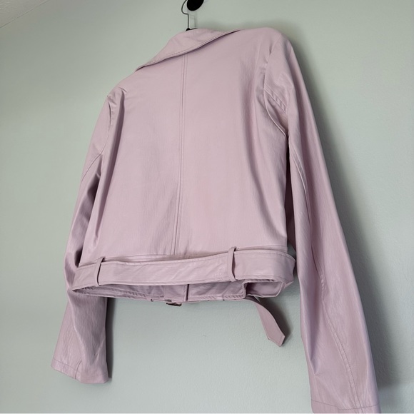Nasty Gal Faux Leather Moto Jacket (NWT) - Picture 5 of 9